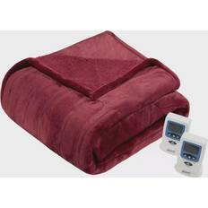 Beautyrest Microlight to Berber Weight Blanket Red (254x228.6cm)