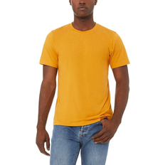 Yellow T-shirts Bella+Canvas 3413 Unisex Triblend Short Sleeve T-shirt - Mustard Triblend