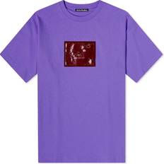 Acne Studios Logo T-shirt - Iris Purple