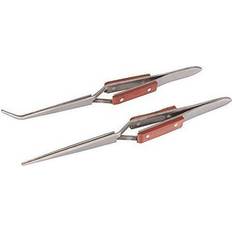 Cosmetici Silverline Cross-Action Tweezer Set 2 Piece