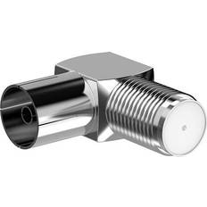 vinklet F-stik