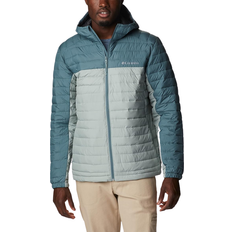 Columbia men jacket Columbia Men Falls Hooded Down Jacket - Blue