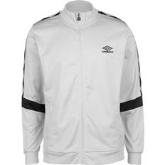 Umbro Mens Diamond Taped Tricot Track Top - Grey