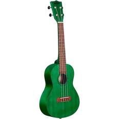 Musikkinstrumenter Kala KA-MRT-GRN-C Fern Green Watercolor Meranti Concert Ukulele