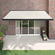 vidaXL foldemarkise 4x3 m stof