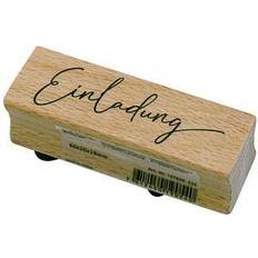 Poststempel Artoz artoz Motivstempel Einladung 6,0 x 2,0 cm