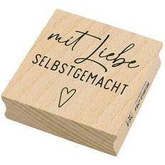 Poststempel Artoz artoz Motivstempel Mit Liebe gemacht 4,0 x 6,0 cm
