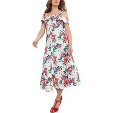 Garden Party Floral Dress - Multi