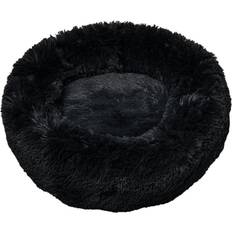 OZami Fluffy Donyt Dog Bed M Black