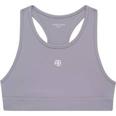 Anine Bing Bras Anine Bing Blair Logo-Print Sports Bra - Purple