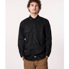 Man - Polyester Shirts Dickies Long Sleeve Work Shirt