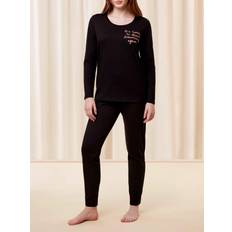 Polyamide Vêtements de nuit Triumph Pyjama en coton Mindful Sleepwear - Noir