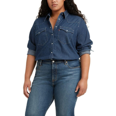 Levi's Women Shirts Levi's Women's Ultimate Western Shirt - Minds Eye/Dark Indigo