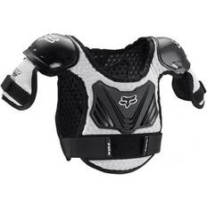 Fox Youth Peewee Titan Roost Deflector - Schwarz/Silber
