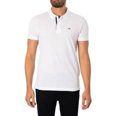 Polos Tommy Jeans Slim Fit Placket Polo T Shirt - White