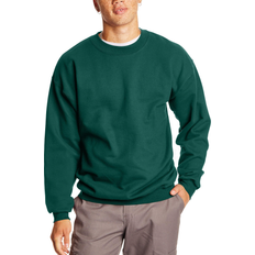 Hanes Kläder Hanes Ultimate Men's Crewneck Heavyweight Fleece Sweatshirt - Deep Forest
