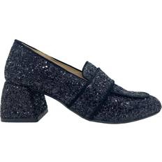 Angulus glitter Angulus Loafer 1647-101 Loafers Black Glitter