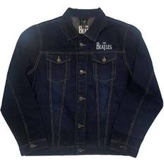 The Beatles Logo Denim Jacket - Blue