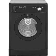 Air Vented Tumble Dryers - B Indesit IDV75BK Black