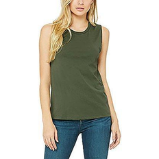 T-shirts Bella+Canvas Women's Jersey Muscle Tank - Military Green