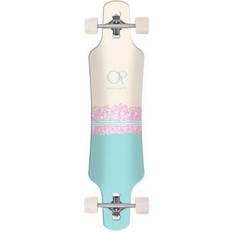 Longboard Ocean Pacific Island Drop Through 39" Longboard Completo bianco off white/teal