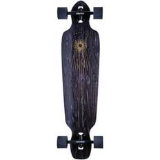 Landyachtz Skateboards Landyachtz Battle Axe Komplett Longboard Black Space Rock Svart