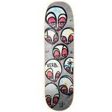 Billiga Decks Verb Skateboard Deck Faces Gray Faces Gray 8.75"