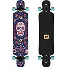 Hydroponic DT 3.0 Complete Longboard Mexican Skull Navy Blue