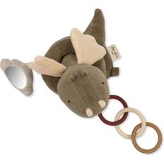 Konges Sløjd Babyleksaker Konges Sløjd Activity Spiral Dragon Stuffed Animal Laurel Oak H12 x L50 x W13 cm