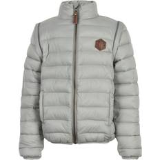 Mikk-Line Vadderad Jacka Väst 2-I-1 Neutral Gray