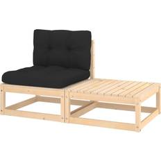 VidaXL Loungesett vidaXL 2-tlg. Lounge-Set