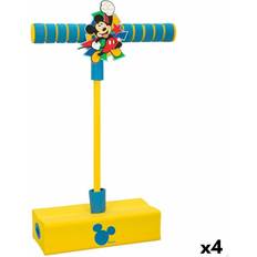 Mickey Mouse Køretøj Mickey Mouse Pogobouncer Mickey Mouse Gul Børns 3D 4 enheder
