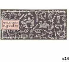 Kinvara Carpet My Kitchen Grey 40 x 90 cm Multi-use