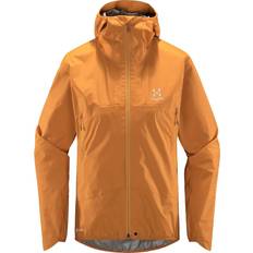 Amarillo - Mujer Chaquetas Haglöfs Women's L.I.M GTX Jacket - Sun