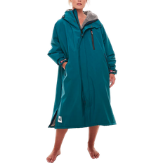 Men - Turquoise Robes Red Women's Long Sleeve Pro Change Robe EVO - Teal
