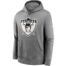 Sweaters Nike Men’s Rewind Club NFL Las Vegas Raiders Pullover Hoodie - Charcoal Heather