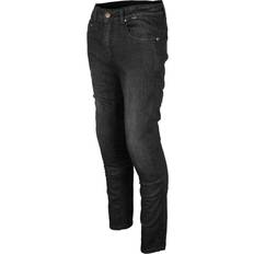 Tissu Pantalons de moto GMS Rattle Slim Motorcycle Jeans Black/Grey