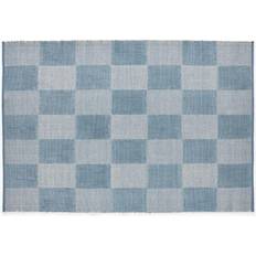 Hay Check Rug 140 x 200 cm Light Blue Blå cm