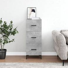 Metal Skænke vidaXL 34,5x34x90 konstrueret træ Skænk