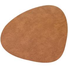 Brown Place Mats Lind DNA Hippo curve Place Mat Natural, Brown