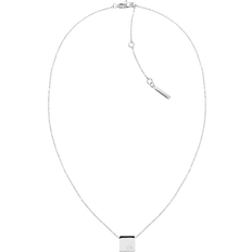 Calvin Klein Halsband Calvin Klein Necklace Geometric SILVER One