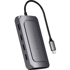 Dokkingstasjoner Satechi USB4 Multiport Adapter with 8K HDMI