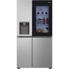 LG Acciaio inossidabile Frigo congelatori LG GSGV80PYLD 635 Litri Classe D Capacità Acciaio inossidabile, Argento