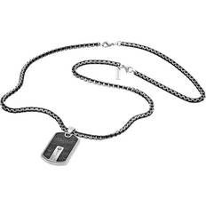 Herr - Läder Halsband Police Herrhalsband Pj25492psb01