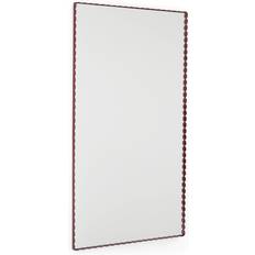 Steel Mirrors Hay Arcs Burgundy Wall Mirror