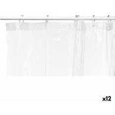 Transparent Bathroom Accessories Berilo Transparent EVA Shower Curtain 180 x 180 cm