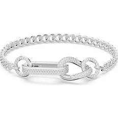 Swarovski Dextera Bracelet Pavé Mixed Links - White