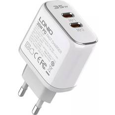 Ldnio LDNIO A2528M EU 35W MFi USB-C Oplader 2xUSB-C