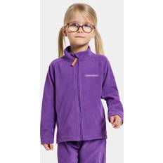 Didriksons Disco Purple Monte Kids Fleece Cardigan