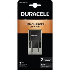 Duracell 230V til USB Oplader 2.1A eks. Kabel Sort